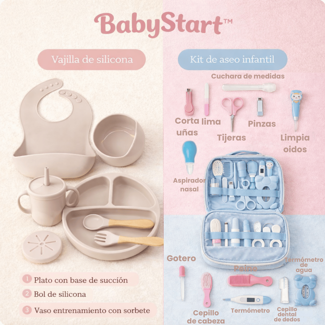 BabyStart™ – Sistema Completo de Alimentación y Cuidado