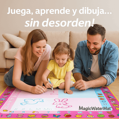 🧸 MagicWaterMat™ — Creatividad sin Ensuciar Nada